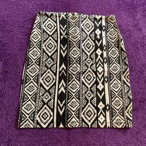 Patterned skirt